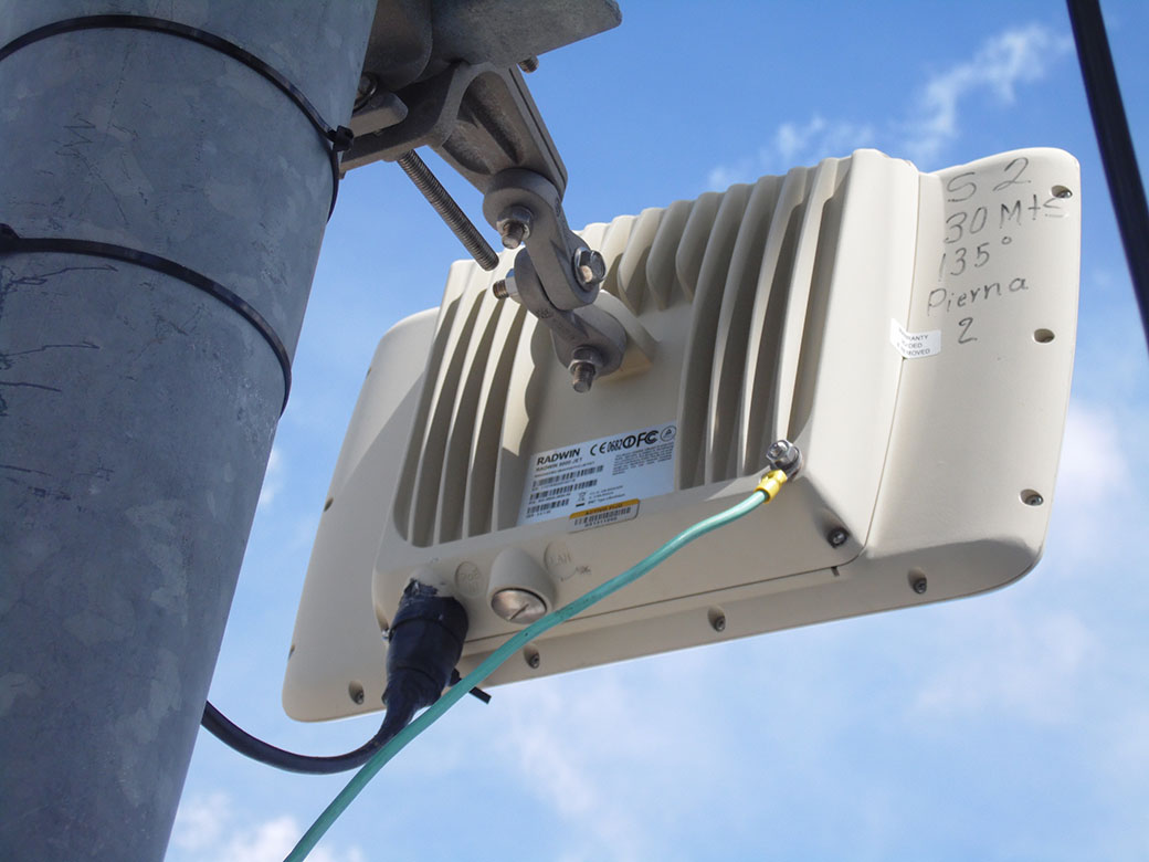 Instalación de antenas