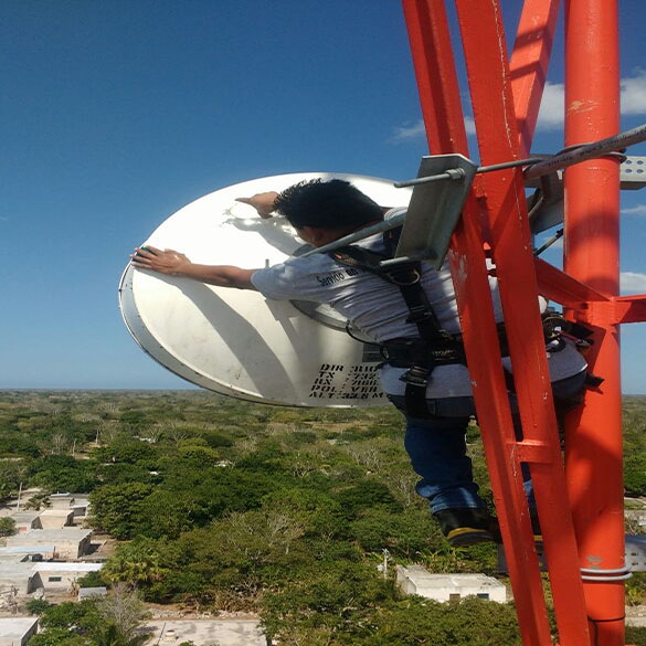 Instalación de antenas